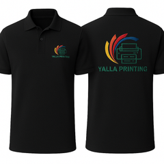 Custom Printed Polo Shirts – Premium Quality Logo Printing | Yalla Printing UAE
