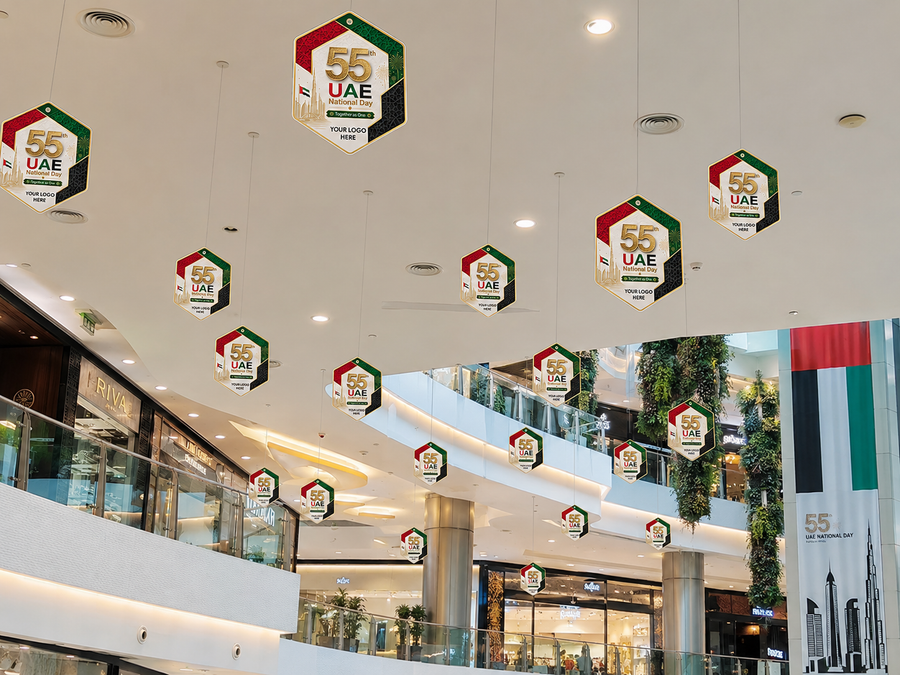 UAE Eid Al Etihad Union Hanging Dangler – Yalla Printing UAE