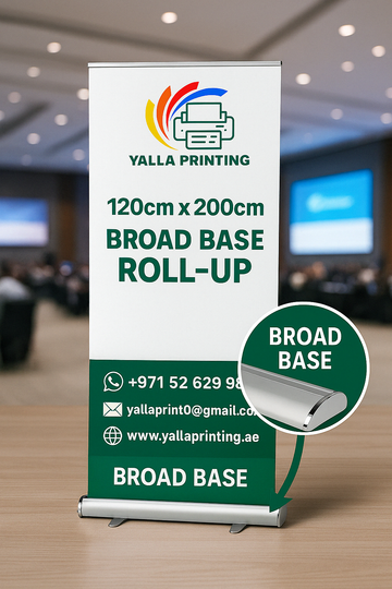 120cm x 200cm   Roll-Up Banner - Professional Display Solution for Events and Promotions