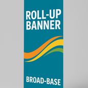 85cm x 200cm Premium Roll-Up Banner – Compact & Professional Display Solution | Yalla Printing