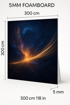 Custom Design Event Backdrop Printing – Premium Self-Standing Foam Board Display for Weddings, Parties, Exhibitions & Corporate Branding in UAE | Free Design by Yalla Printing