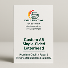 منشورات بحجم A5 على الوجهين – مطبوعات ملونة عالية الجودة | Yalla Printing