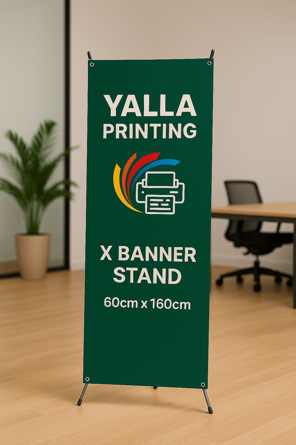 X Banner Stand 60cm x 160cm