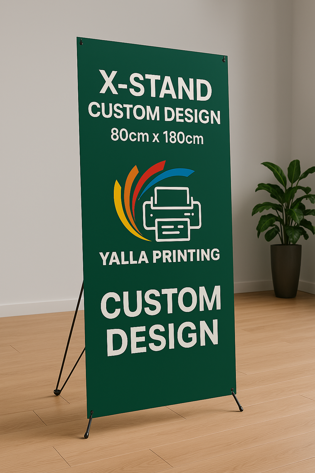 X-Stand Custom Design 80cm x 180cm