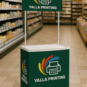 Promotional Table Stand with Custom Design | Durable & Portable