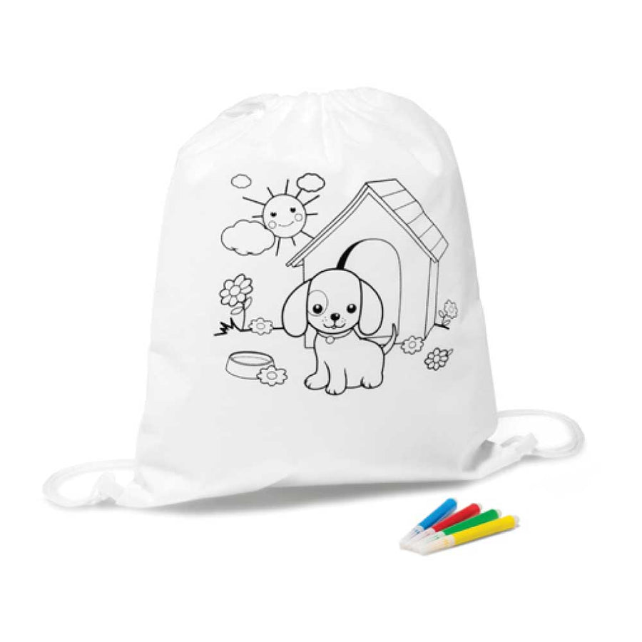 Custom Printed Children Draw String Bags | Custom Branded Bag | UAE Delivery | Yalla Printing UAE