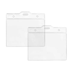Custom Printed Clear Plastic Id Card Holder | Logo Branding Corporate Gift | UAE Delivery | Yalla Printing UAE