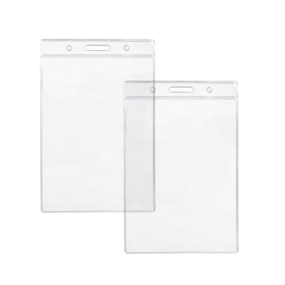 Custom Printed Clear Plastic Id Card Holder | Logo Branding Corporate Gift | UAE Delivery | Yalla Printing UAE