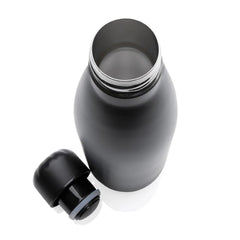 Custom Printed Premium Soft Touch Matt Cola Bottles In Stainless Steel 500Ml - Stainless Steel | Logo Branding Corporate Gift | UAE Delivery | Yalla Printing UAE