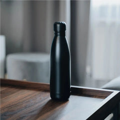 Premium Soft Touch Matt Cola Bottle in Stainless Steel 500ml | Custom Packaging Printing | Free Design Support | Yalla Printing UAE