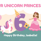 Colorful Childish Rabbits Birthday Banner - Yalla Printing