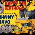 Construction Zone Birthday Banner" - Build Excitement for Your Party