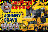 Construction Zone Birthday Banner" - Build Excitement for Your Party - Yalla Printing