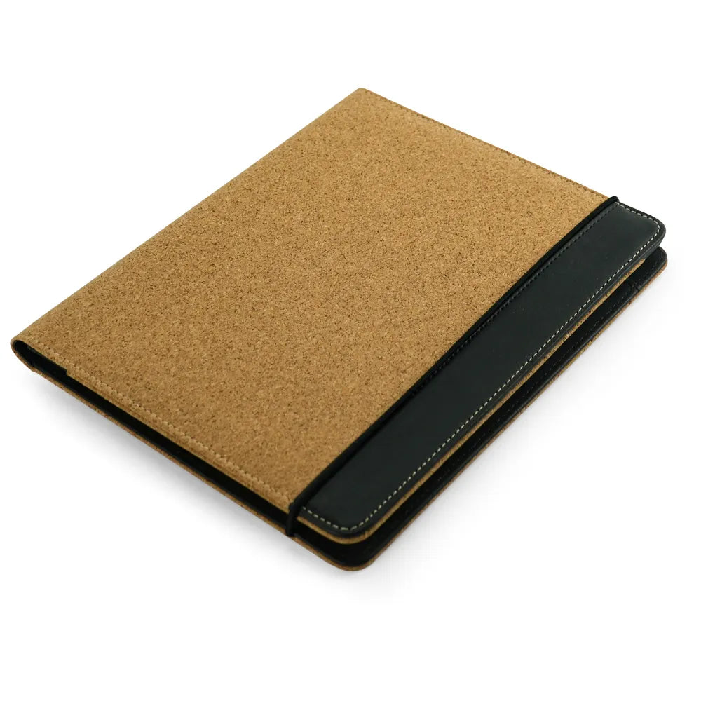 Cork Cover Folder B5 Size with Notepad , Pen and Sticky Notes | Custom Packaging Printing | Free Design Support | Yalla Printing UAE