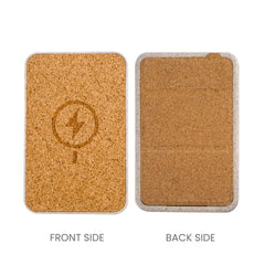 Cork MagSafe Wireless Powerbank with Foldable Stand, 15W, 10000 mAh
