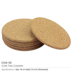 Cork Tea Coasters – Yalla Printing UAE