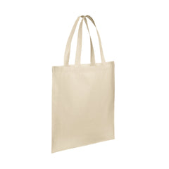 Custom Printed Promotional Cotton Shopping Bags 170 Gsm With Long Handle - Cotton Fabric | Custom Branded Bag | UAE Delivery | Yalla Printing UAE