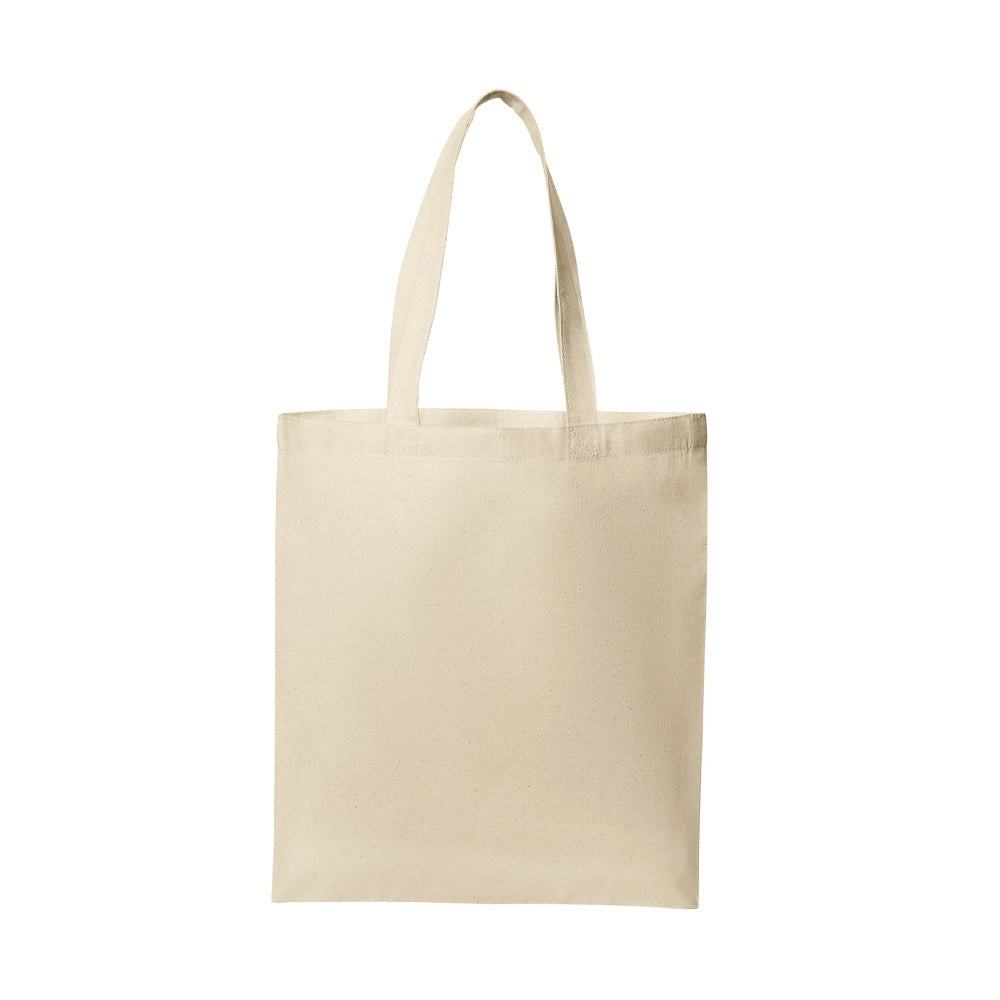 Custom Printed Promotional Cotton Shopping Bags 170 Gsm With Long Handle - Cotton Fabric | Custom Branded Bag | UAE Delivery | Yalla Printing UAE