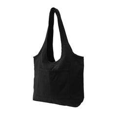 Custom Printed Cotton Hobo Bags With Front Pocket, 10 Oz (340 Gsm) - Cotton Fabric | Custom Branded Bag | UAE Delivery | Yalla Printing UAE