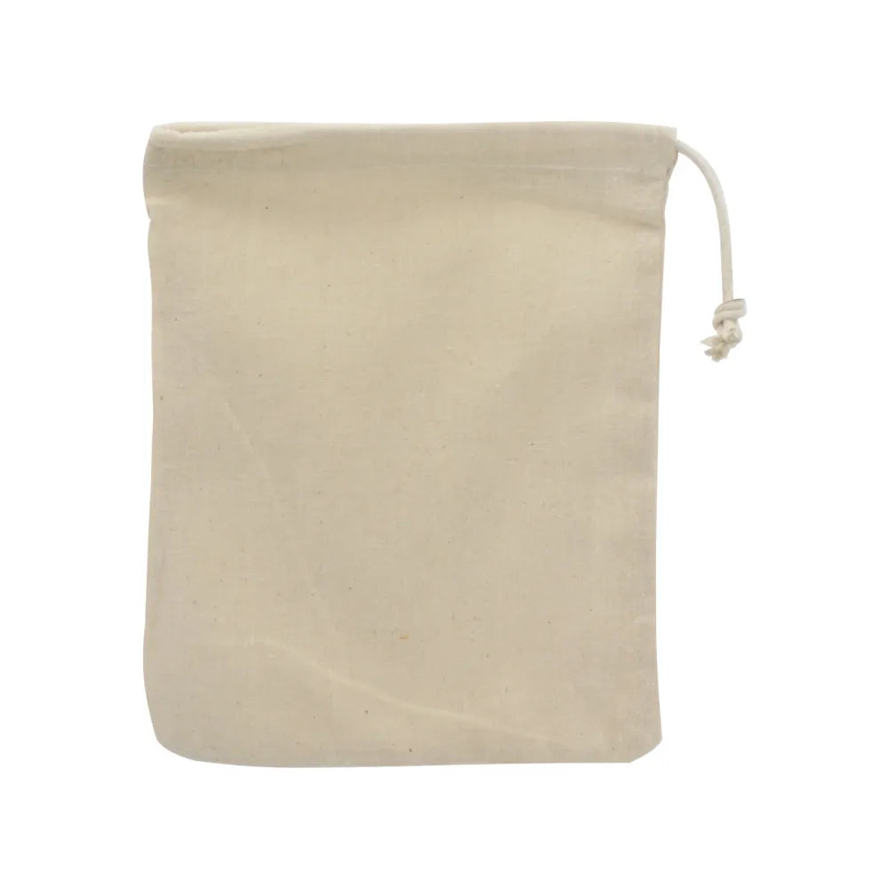 Cotton Pouch Bags with Drawstring | Logo Branding Bag – Yalla Printing UAE