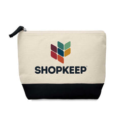 Custom Printed Cotton Canvas Zipper Pouch - Canvas Fabric | Exhibitions, Conferences, Corporate Events | Yalla Printing UAE