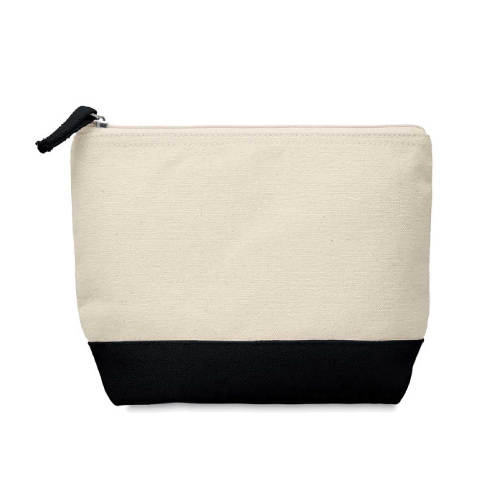 Cotton Canvas Zipper Pouch | Custom Packaging Printing | Free Design Support | Yalla Printing UAE