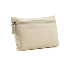 Custom Printed Cotton Pouch With Front Zipper - Cotton Fabric | Custom Branded Bag | UAE Delivery | Yalla Printing UAE