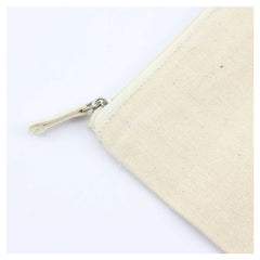 Custom Printed Multi - Purpose Cotton Zipper Pouch 6 Oz - Cotton Fabric | Exhibitions, Conferences, Corporate Events | Yalla Printing UAE