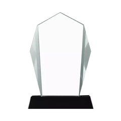 Custom Printed Crystal Award With Black Base In Wooden Box | Custom Packaging Printing | Free Design Support | Yalla Printing UAE