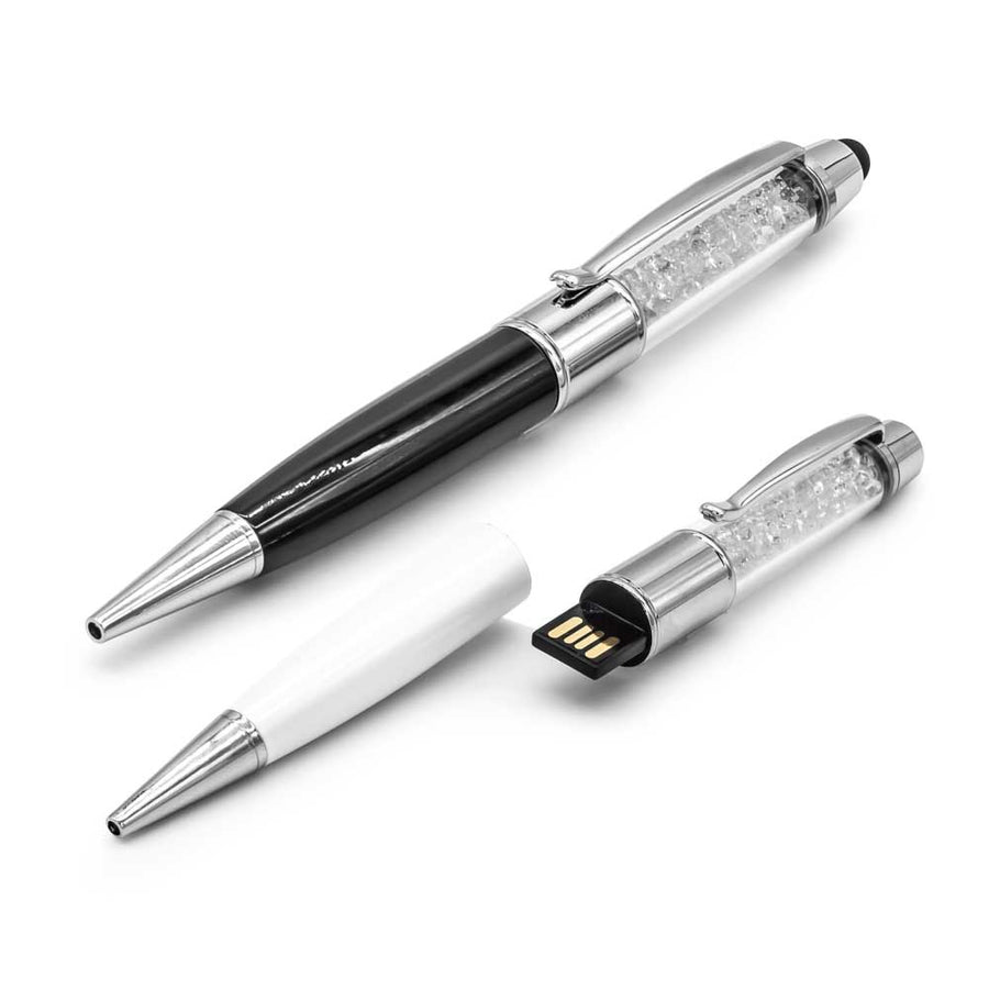 Crystal Pen USB with Stylus | Custom Packaging Printing | Free Design Support | Yalla Printing UAE
