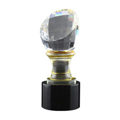Custom Printed Crystal Trophy In Wooden Box | Custom Packaging Printing | Free Design Support | Yalla Printing UAE