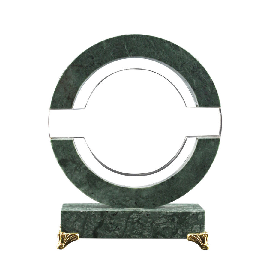 Custom Printed Round Crystal & Marble Awards In Box | Exhibitions, Conferences, Corporate Events | Yalla Printing UAE