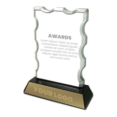 Custom Printed Crystal Awards | Corporate Award & Recognition Gift | UAE Delivery | Yalla Printing UAE