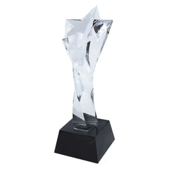 Custom Printed Star Crystal Trophy | Corporate Award & Recognition Gift | UAE Delivery | Yalla Printing UAE