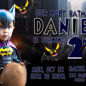 Gotham Hero" Personalized Birthday Banner - Unleash the Batman Adventure! - Yalla Printing