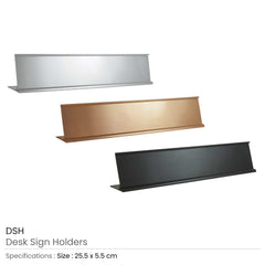 Custom Printed Desk Sign Holders | Logo Branding Corporate Gift | UAE Delivery | Yalla Printing UAE