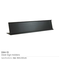 Custom Printed Desk Sign Holders | Logo Branding Corporate Gift | UAE Delivery | Yalla Printing UAE