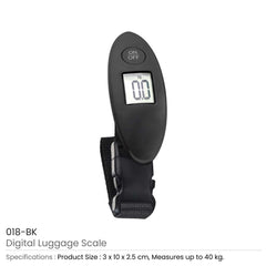Custom Printed Digital Luggage Scale | Logo Branding Corporate Gift | UAE Delivery | Yalla Printing UAE