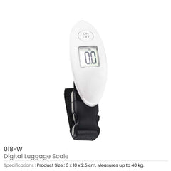 Custom Printed Digital Luggage Scale | Logo Branding Corporate Gift | UAE Delivery | Yalla Printing UAE
