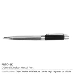 Custom Printed Dorniel Designs Metal Pens - Stainless Steel | Exhibitions, Conferences, Corporate Events | Yalla Printing UAE