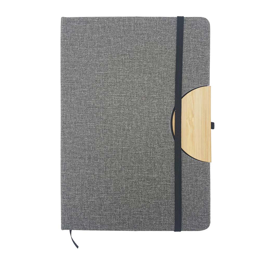 Dorniel Foldable Cover Notebook with Phone Stand | Logo Branding Corporate Gift | UAE Delivery | Yalla Printing UAE