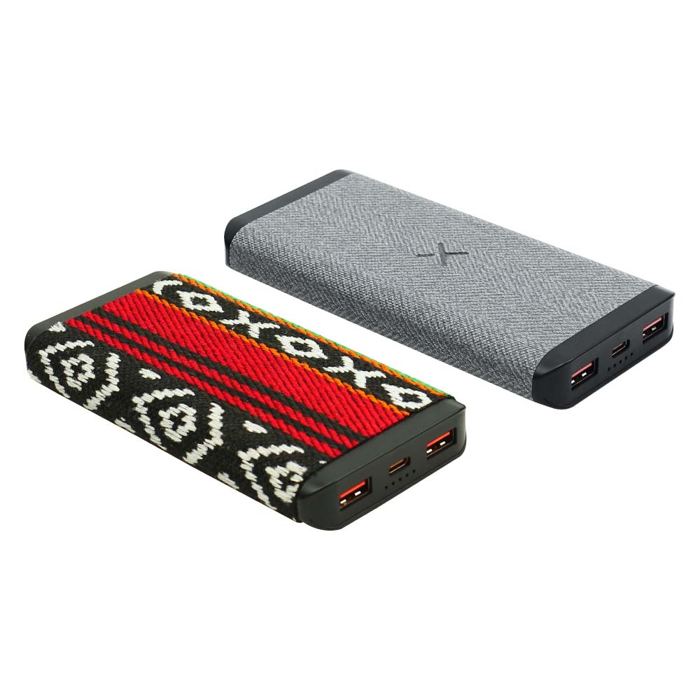 Custom Printed Dorniel Wireless Powerbank 10000 Mah With Light - Up Logo - Portable Structure | Exhibitions, Conferences, Corporate Events | Yalla Printing UAE