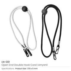 Custom Printed Double Hook Cord Lanyards - Premium Polyester Fabric | Premium Signage & Display Printing | Free Design Support | Yalla Printing UAE