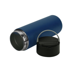 Custom Printed Double Wall Ss Bottle, Twist - Off Lid With Phone Holder 600 Ml - Stainless Steel | Logo Branding Corporate Gift | UAE Delivery | Yalla Printing UAE
