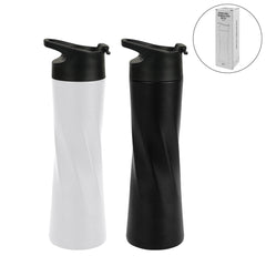 Custom Printed Double Wall Ss Bottles Slim Waist Design 500 Ml | Logo Branding Corporate Gift | UAE Delivery | Yalla Printing UAE