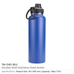 Custom Printed Double Wall Stainless Steel Bottles - Stainless Steel | Logo Branding Corporate Gift | UAE Delivery | Yalla Printing UAE