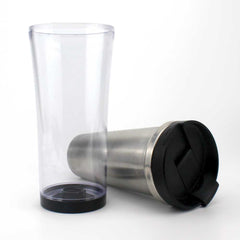 Custom Printed Travel Mugs - Stainless Steel | Logo Branding Corporate Gift | UAE Delivery | Yalla Printing UAE