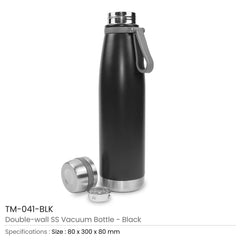 Custom Printed Double - Wall Vacuum Bottles 850Ml In Stainless Steel Exhibitions, Conferences, Corporate Events | Logo Branding Corporate Gift | UAE Delivery | Yalla Printing UAE