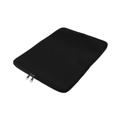 Custom Printed 15 - Inch Laptop Sleeve, Double Zipper In Black Color - Premium Display System | Custom Branded Bag | UAE Delivery | Yalla Printing UAE