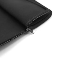 Custom Printed 15 - Inch Laptop Sleeve, Double Zipper In Black Color - Premium Display System | Custom Branded Bag | UAE Delivery | Yalla Printing UAE
